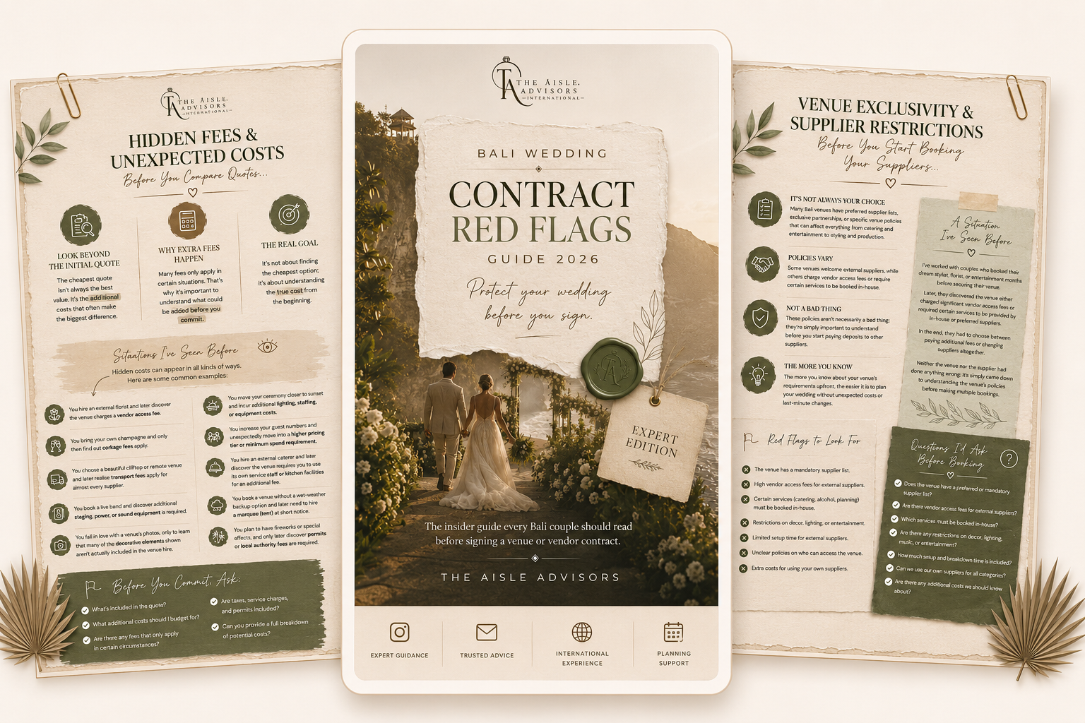 Bali Contract Red Flag Checklist cover