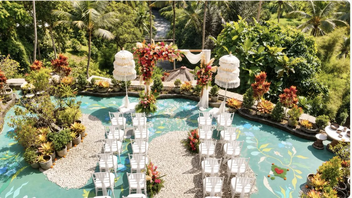 Jungle river villa, Indonesia