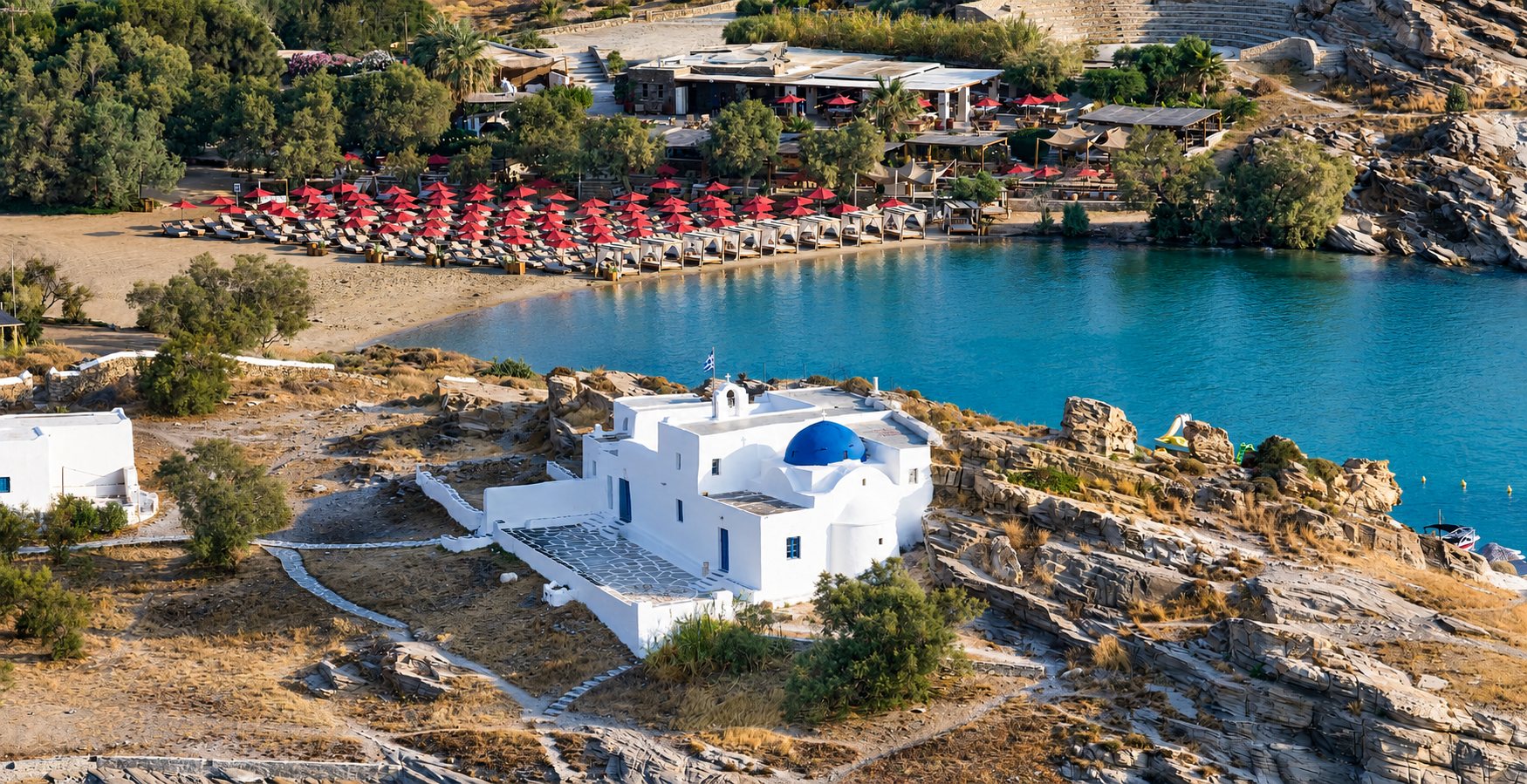 A destination wedding venue in Greece