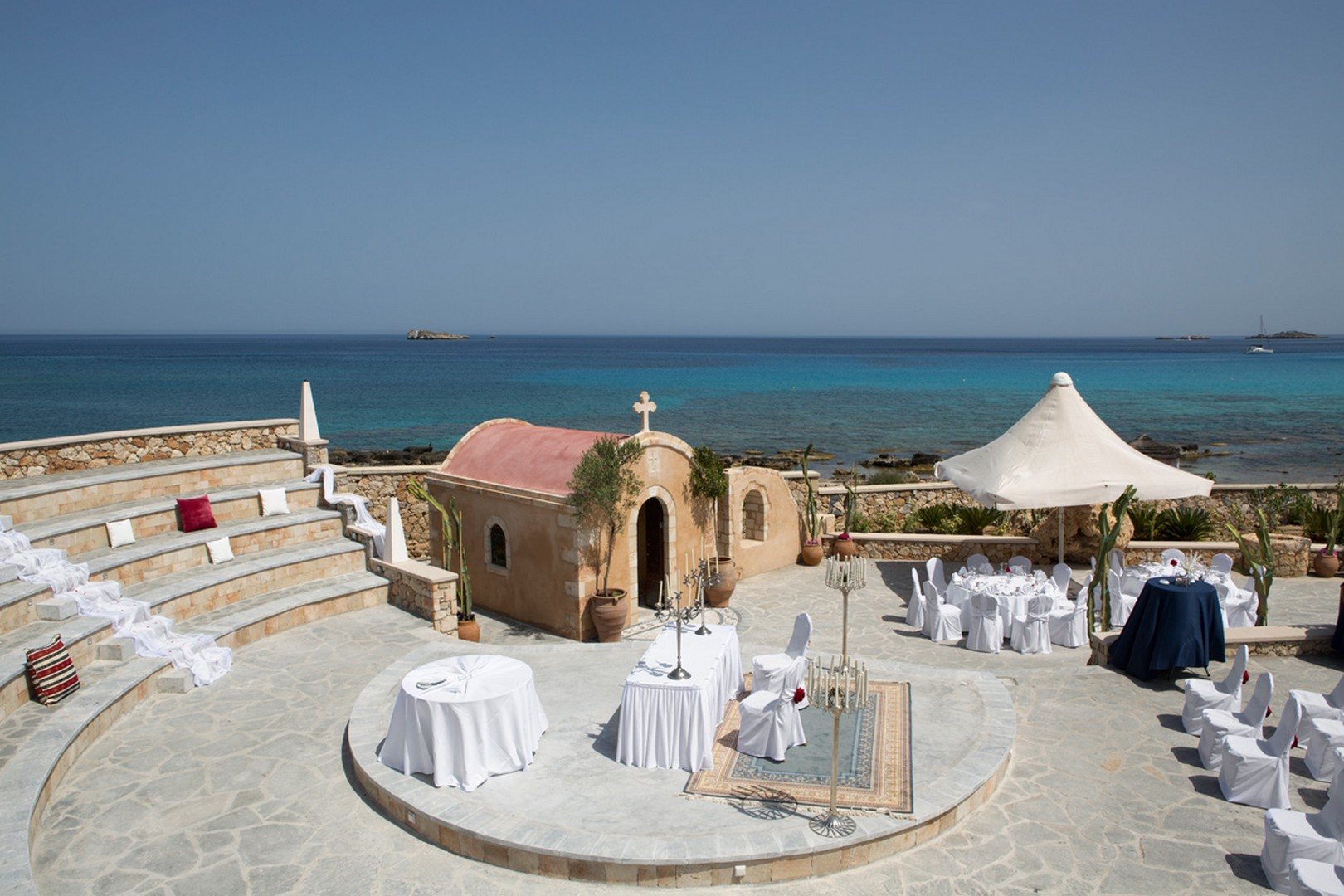 Luxury beach resort, Greece