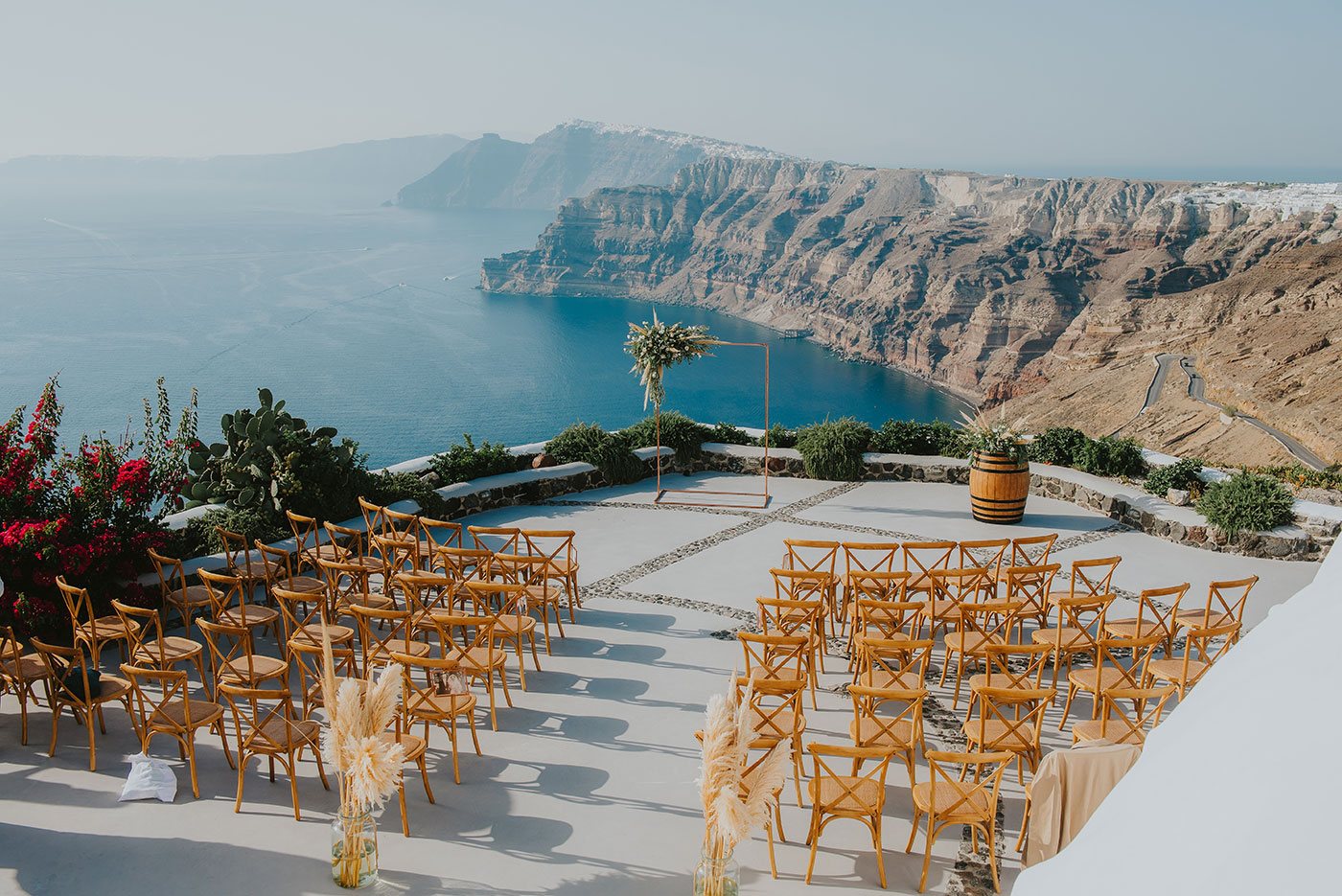 Clifftop winery, Greece