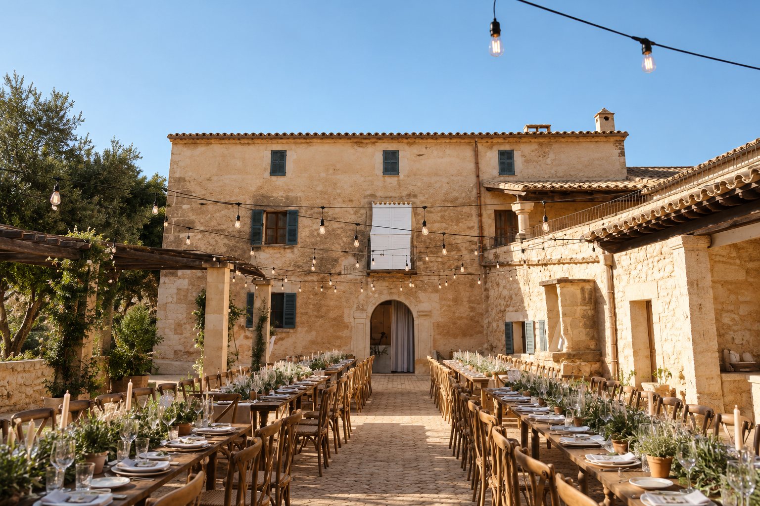 A destination wedding venue in Spain