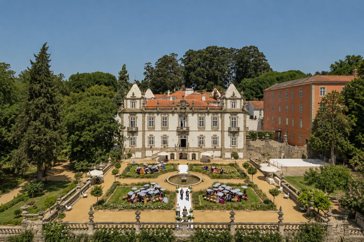 A destination wedding venue in Portugal