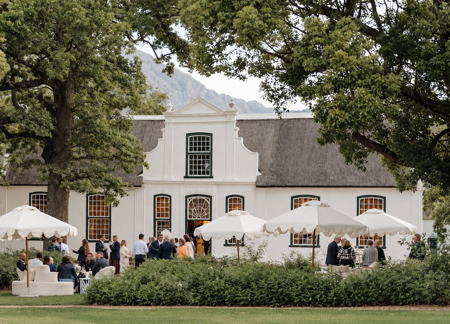 A destination wedding venue in South Africa