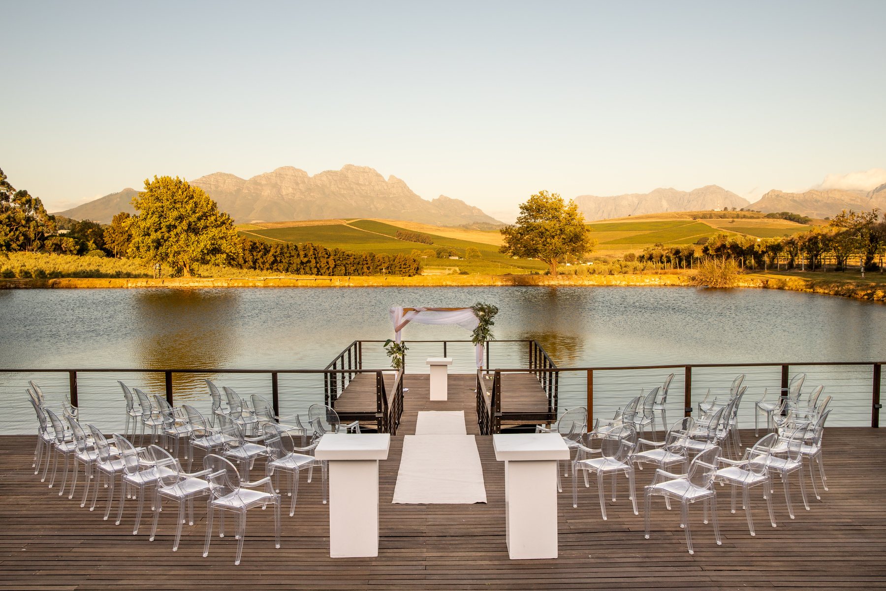 Luxury Winelands venue, South Africa